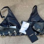 FARFETCH PINKO TOP IN PELLE TOP GUN Photo 7