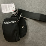 Lululemon Black Dual Pouch Wristlet Photo 0