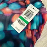 Bar III NWT Macy’s  Swim Cover Up Wide Leg Pants Sheer Polka Dot Chiffon Size L Photo 3