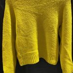 RE/DONE NWT   CHARTREUSE 60S SHRUKEN SWEATER SMALL Photo 1