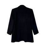 Louben Open Front Black Blazer Jacket Sweater Size 4 Career‎ Designer Luxury VTG Photo 1