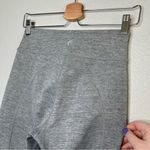 Zyia  active heather gray yellow neon striped full length athletic leggings size Photo 3