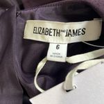 Elizabeth and James  Rudi Deep Plum Dress Size 6 NWT Photo 6
