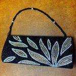 Bunai Vintage Evening Cocktail bling bling purse Black Photo 1