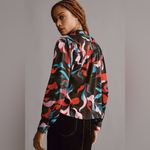 Hutch NWT Anthropologie Kodie Buttondown Blouse Pink Blue Black Top Size XS Photo 3