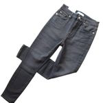 7 For All Mankind NWT High Waist Ankle Skinny in Evening Grey b(air) Jeans 25 Photo 0