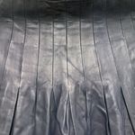 Cynthia Steffe  woman navy blue pleated skirt woman size 8 100% lamb so soft Photo 2