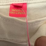 Lilly Pulitzer South Ocean High Rise Straight Leg Jeans in Resort White Size 0 Photo 12