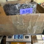 Yuka Beach Chiffon Large Bell Sleeve Coverup Dress Swim Pool Summer Sheer Sequin Black Photo 9