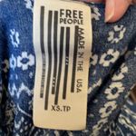 Free People  Spring It On Blue Bandana Dress XS Photo 5