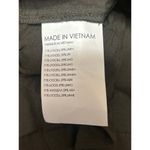 Club Monaco Women's Green Linen Belted High Rise Paperbag Mini Shorts Size 6 Photo 4