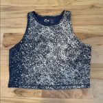 Zyia Active Women's Grey/Purple Speckled Crop Tank Top XL Photo 0