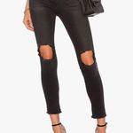 One Teaspoon Freebirds II High Waist Skinny Denim Pants Black Punk Sz 23 Photo 2