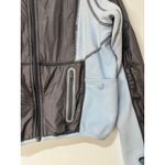 Free People  Go The Distance Fleece Jacket Powder Blue Grey Size Small NWT Active Photo 7