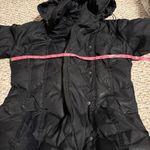 Max Mara Weekend Long Black Puffer Coat- Size 8 Photo 11