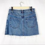 Free People  Zip It Up Denim Miniskirt 25 Photo 5