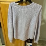 Gap Womens S Pull Over Long Sleeve Knitted Sweater lavender Photo 6
