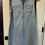 Tommy Hilfiger  Chambray Denim Shirtdress Size Small Photo 0
