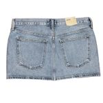 NWT AGOLDE Alek‎ Mini Skirt in Force wash Size 30 Blue Photo 4