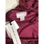 Robin Piccone New.  plum ruffle one piece. Size 14. Retails $168 Photo 12