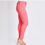 Jordache Mid-Rise Skinny Jeans in Coral‎ Pink Size 12  Photo 1