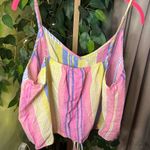 Lane Bryant Crop Drawstring Tank Size 18 with Adjustable Straps Photo 4