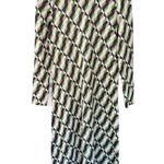 St. John Peridot Geometric Dress Green Multicolor Size Large NWOT Photo 2
