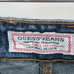 Guess  Jeans Womens Vintage Blue Distressed Frayed Hem Denim Cutoff Shorts 25‎ Photo 2