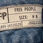 Free People A-Line Zip Denim Mini Skirt Photo 1