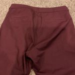 Old Navy Maroon Pixie Flare Pants Photo 3