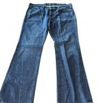 Diva Women’s Bootcut Denim Jeans Size 12 Short Med Wash cotton/poly/spandex Blue Photo 0