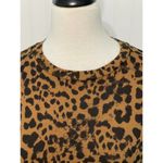 n:philanthropy Jigsaw BFF T-Shirt Leopard Animal Print Brown Black XS Photo 9
