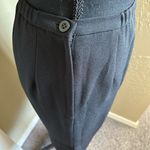 Karen Scott Black side zipper business casual pencil skirt Photo 4