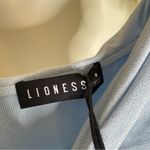 LIONESS NWT Revolve Field Of Dreams Maxi Dress Soft Blue size M Medium Viral Photo 9