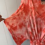 Young Fabulous and Broke Coral Tie Dye Top Small Photo 1