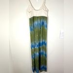 Cristina Love Small Tie Dye Maxi Dress Boho Beach Sleeveless Summer Vacation Photo 6