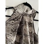 1. State  Women's Snakeskin Sleeveless Going Out Top‎ 3X Pussybow Glam Photo 2