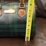 Ralph Lauren Black Watch Plaid Top Handle Speedy 25 Crossbody Top Handle Bag Photo 11