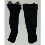 Black Fishnet Bow Bows Anklets Ankle Socks Hosiery Lingerie 🖤 Size none Photo 2