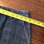 Eddie Bauer  Women’s Straight Denim Skirt With Pleated Hem Size 8Long Photo 5