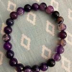 Purple Agate Bracelet Photo 0