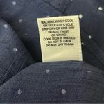 Emily Daniel’s Womens Blue Polka Dot Tunic Blouse Retro Rockabilly Pinup L Size L Photo 5