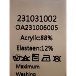 Commense Cream White Pearl Open Front Long Sleeve Knit Cardigan Sweater Top Sz L Size L Photo 4