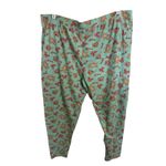 Disney Mickey Mouse Gingerbread Christmas Pajama Size 1X Candy Cane Holiday Pjs Photo 4