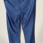 Under Armour  Full length Leggings Women’s Navy Blue Printed Yoga Stretch Activewear Small Photo 4