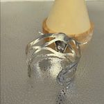 Silver Bull Head Cuff Bracelet Photo 2