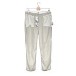 Gap Metallic Silver Cheeky Straight High Rise Pants Photo 12