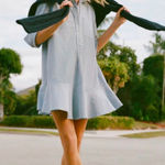 Tuckernuck  Pomander Place Striped Callahan Shirt Dress Photo 0