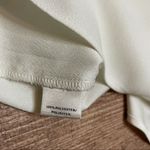 Ann Taylor  Cream Blouse with Gold Accent Photo 3