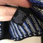 Sanctuary COPY - Blue Black Crochet Knit Sweater Tank Top Photo 6